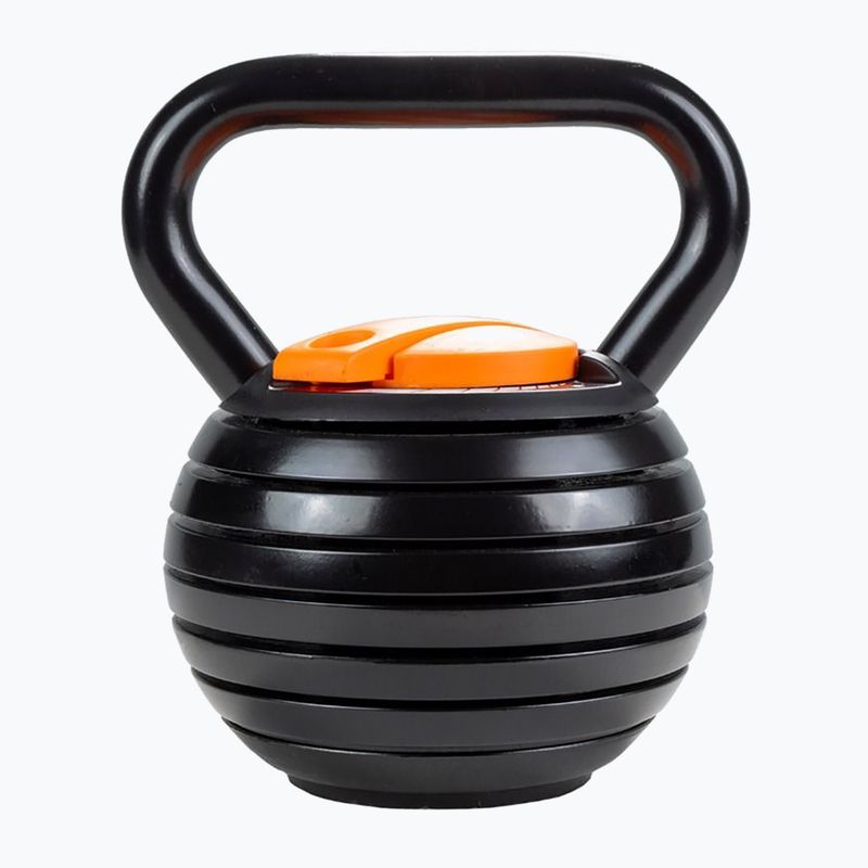 Kettlebell regolabile GymBeam Kettlebell Adjustable 18 kg black 2