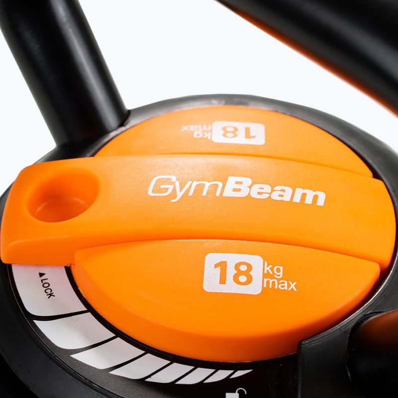 Kettlebell regolabile GymBeam Kettlebell Adjustable 18 kg black 5