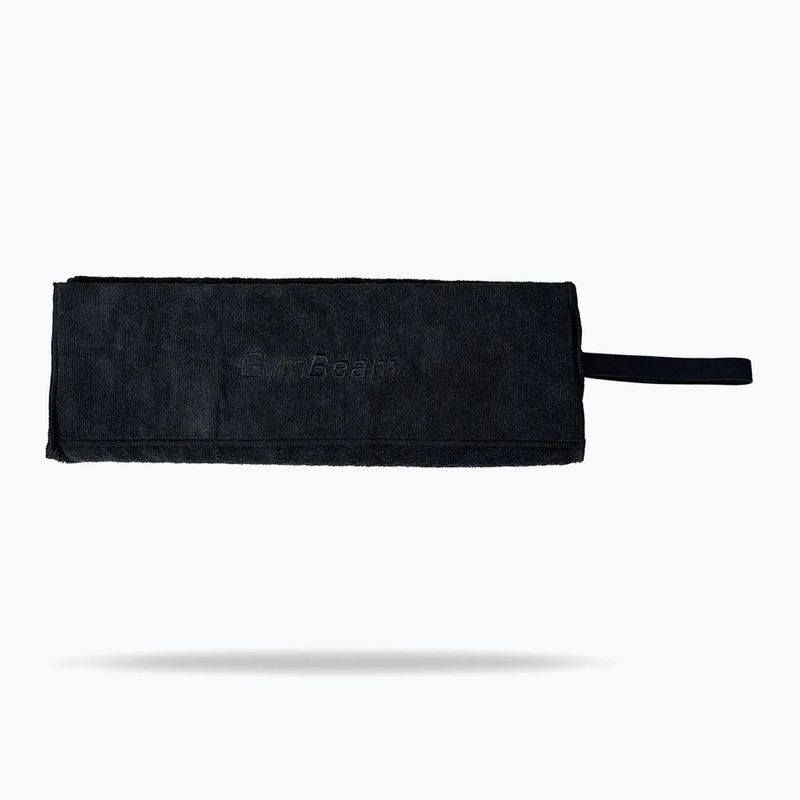 Asciugamano ad asciugatura rapida GymBeam Microfibre Sports black 2