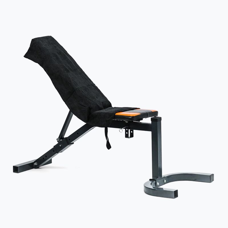 Asciugamano ad asciugatura rapida GymBeam Microfibre Sports black 4
