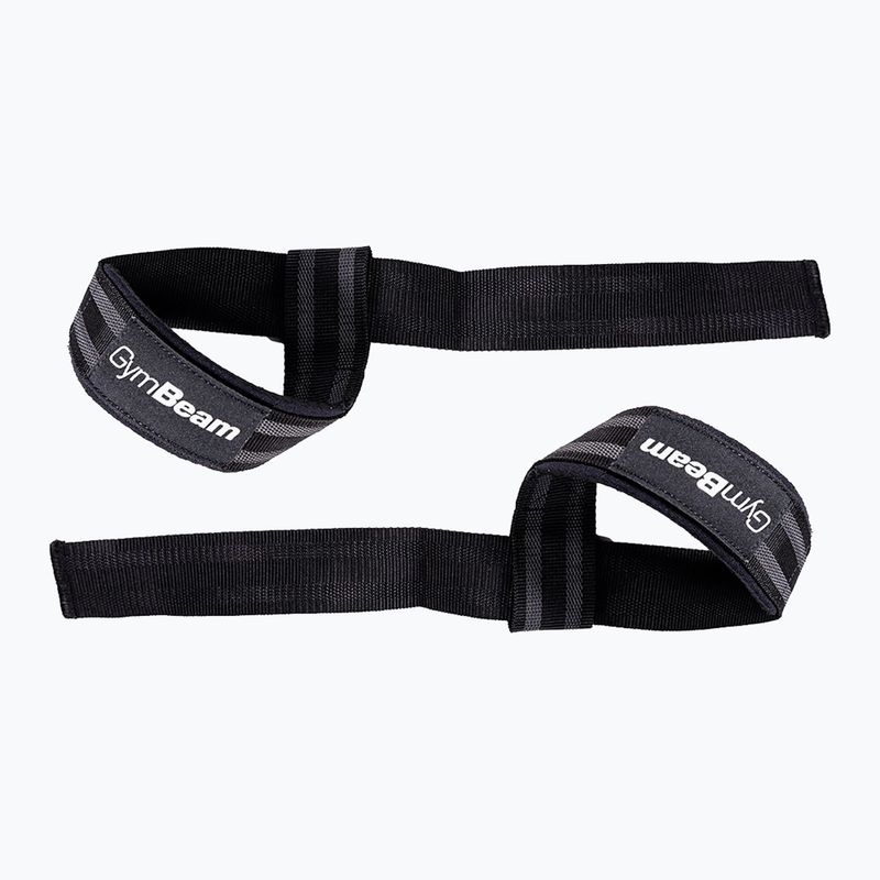 Cinture per il sollevamento pesi GymBeam LIFT black/grey