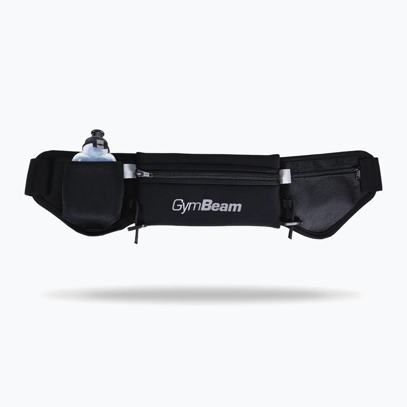 Cintura da corsa GymBeam Trail Hydrobelt + borraccia 180 ml black
