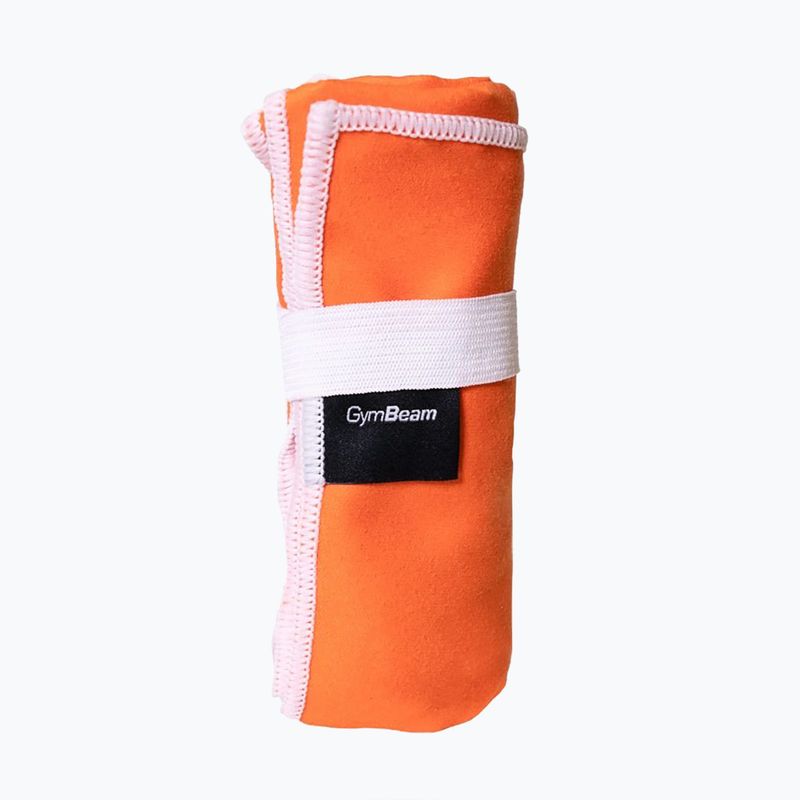 Asciugamano GymBeam orange/white 4