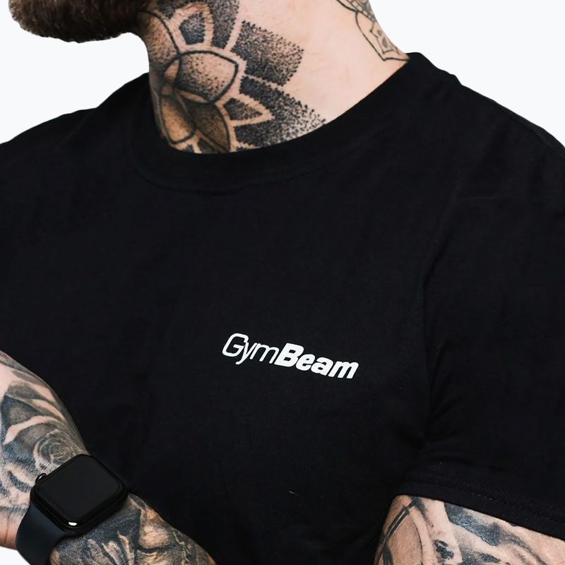 T-shirt uomo GymBeam Basic black 4