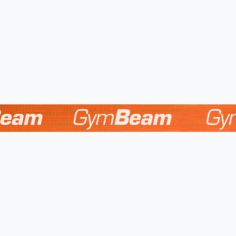 Banda elastica per allenamento GymBeam Fabric orange 2