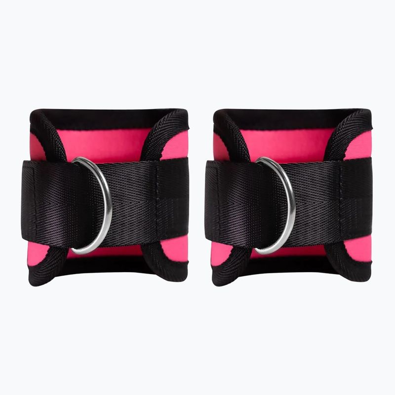 Polsi alle caviglie GymBeam Pink pink/black 2