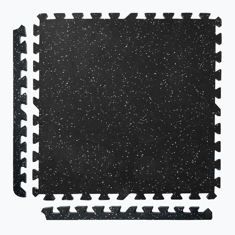 Tappetino fitness GymBeam Puzzle Pro 4 szt black 5