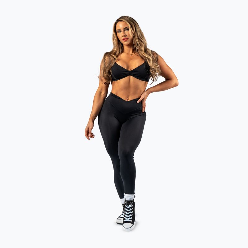 Leggings da allenamento donna NEBBIA Strong Beauty black 2