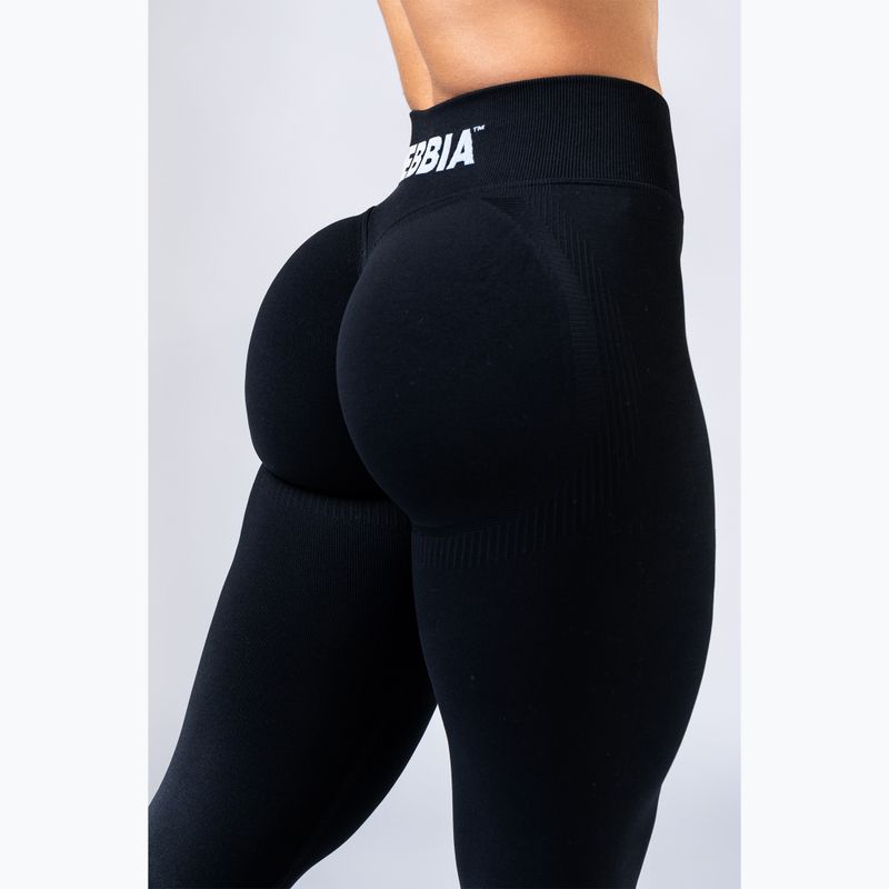Leggings da allenamento donna NEBBIA Power neri 6