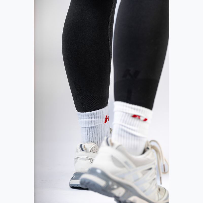 Leggings da allenamento donna NEBBIA Power neri 7