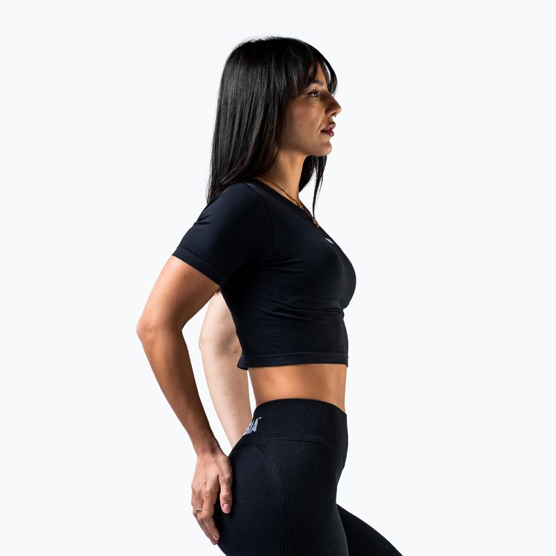 Top da allenamento donna  NEBBIA Power black 3