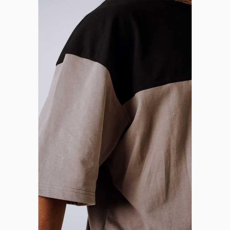 Maglia training da uomo NEBBIA Power Oversize light brown ash 7