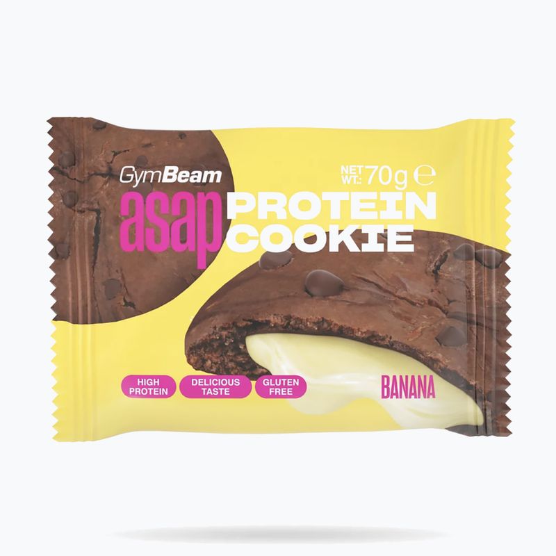Biscotto proteico GymBeam ASAP 70 g banana
