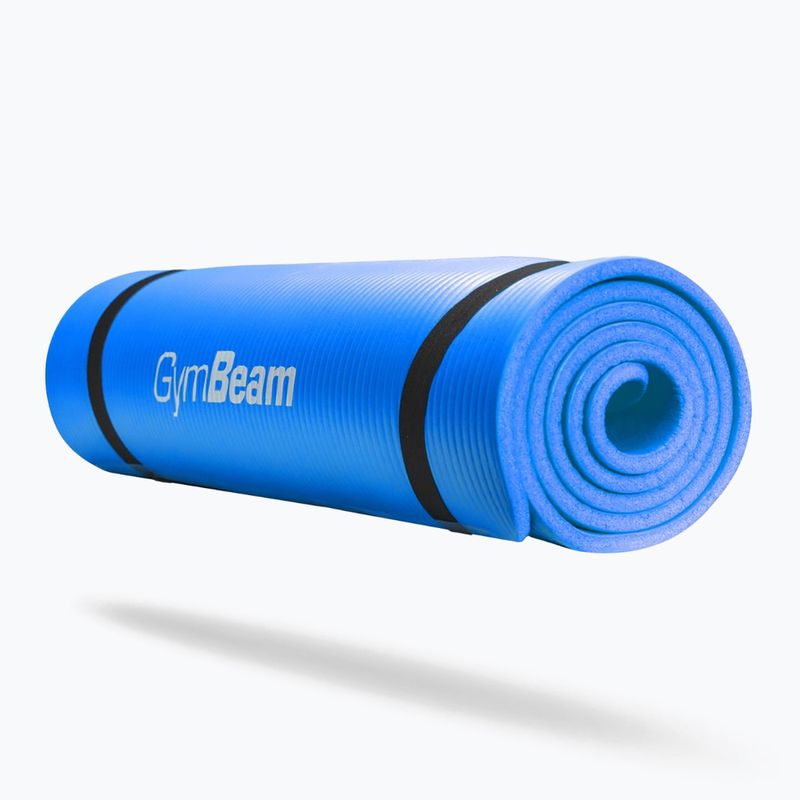 Tappetino fitness GymBeam Yoga Mat blue 2