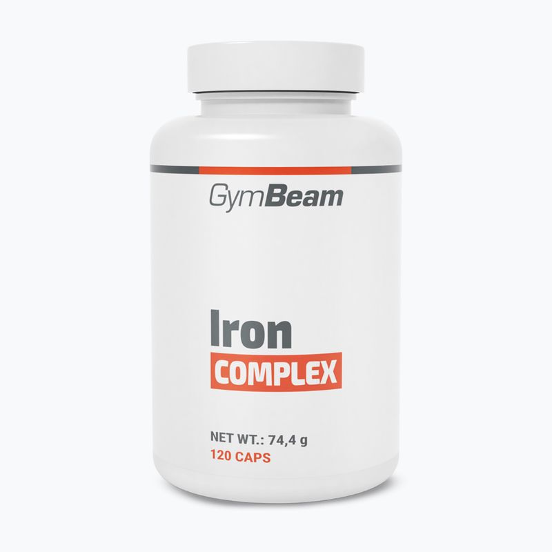 Ferro integratore alimentare GymBeam Complex 120 cps