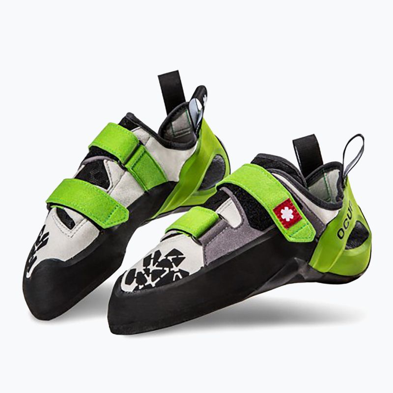 Scarpa da arrampicata Ocun Jett QC grigio/verde 3