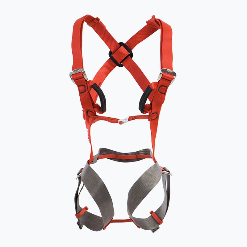Imbracatura da arrampicata per bambini Ocun Mojo rosso/grigio