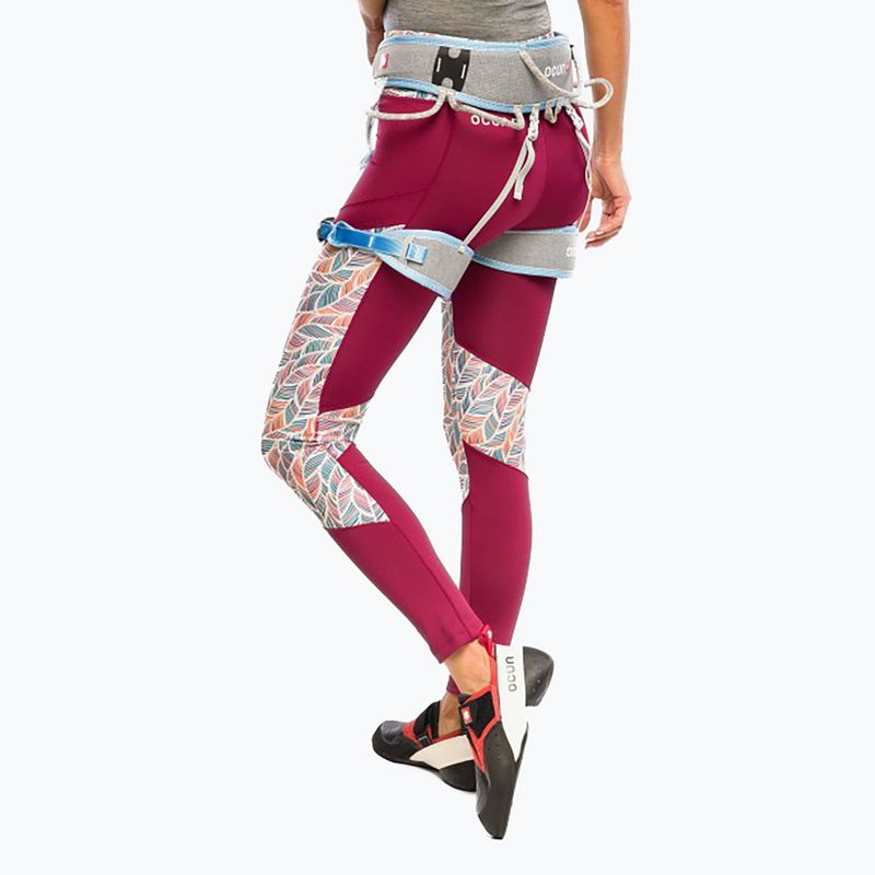 Imbracatura da arrampicata da uomo Ocun Twist Tech Eco grigio/blu 6