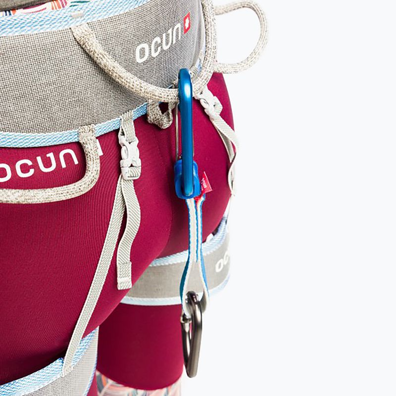 Imbracatura da arrampicata da uomo Ocun Twist Tech Eco grigio/blu 9