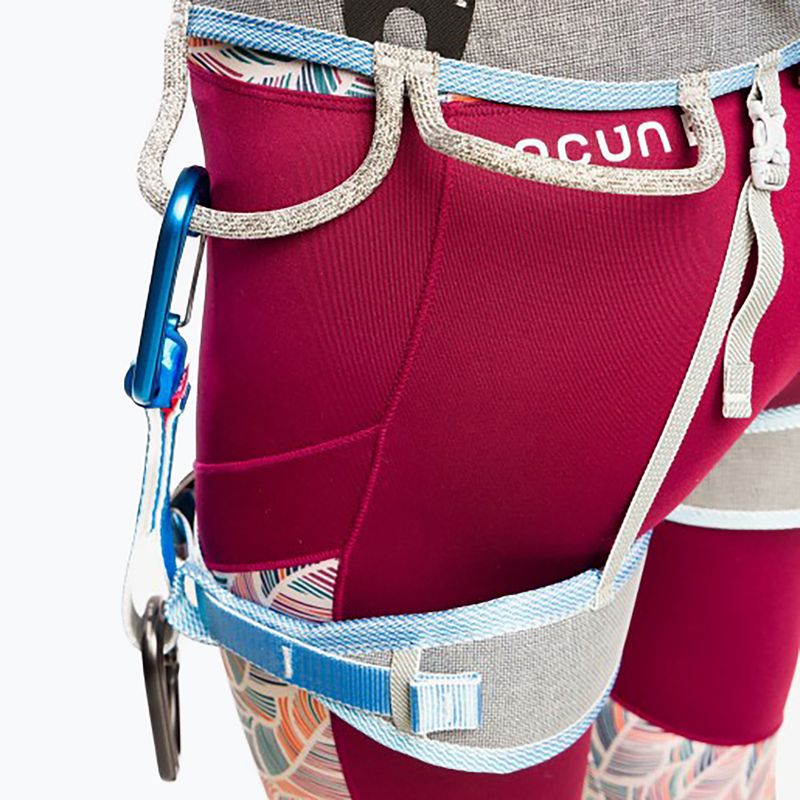 Imbracatura da arrampicata da uomo Ocun Twist Tech Eco grigio/blu 10
