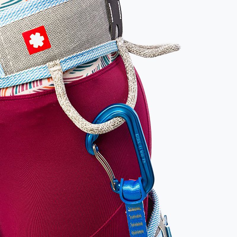 Imbracatura da arrampicata da uomo Ocun Twist Tech Eco grigio/blu 11