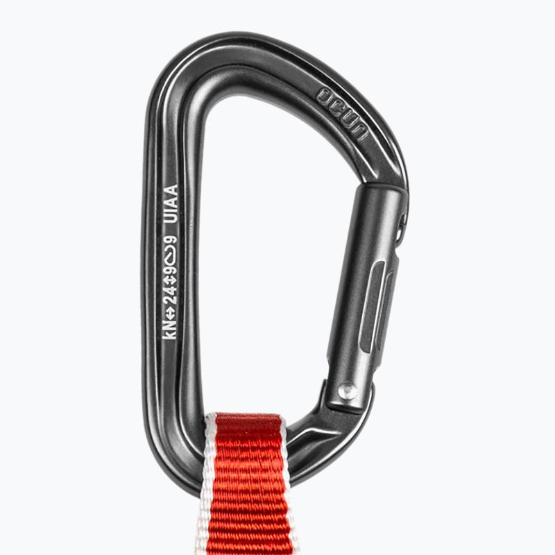 Ocun Hawk QD Zoom PA 12 cm 6 espressioni di arrampicata rosso. 3