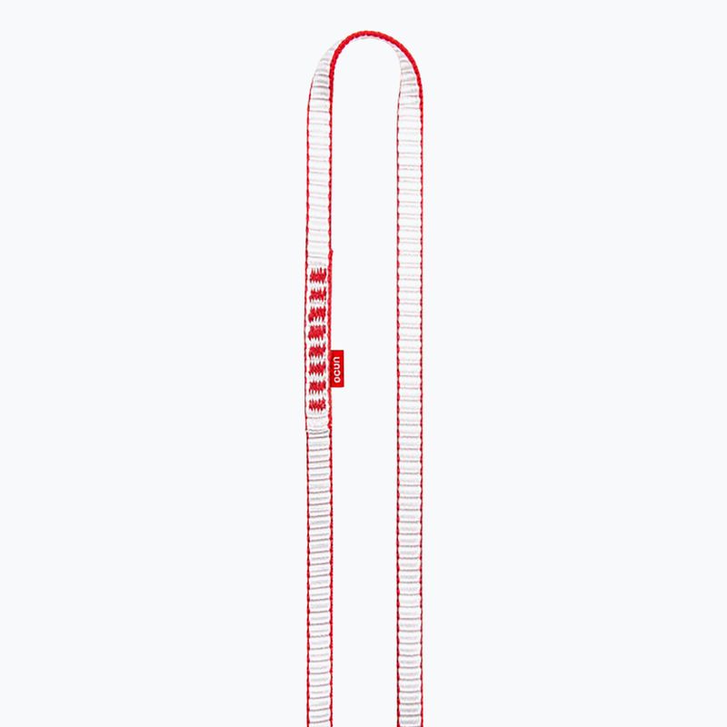 Ocun O-Sling Bio-Dyn nastro da arrampicata 30 cm/11 mm 5 pezzi rosso.