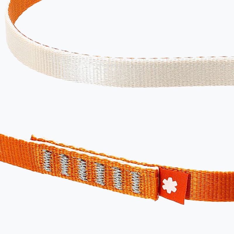 Ocun O-Sling nastro da arrampicata Eco_pes 60 cm/16 mm 5 pezzi arancione. 3