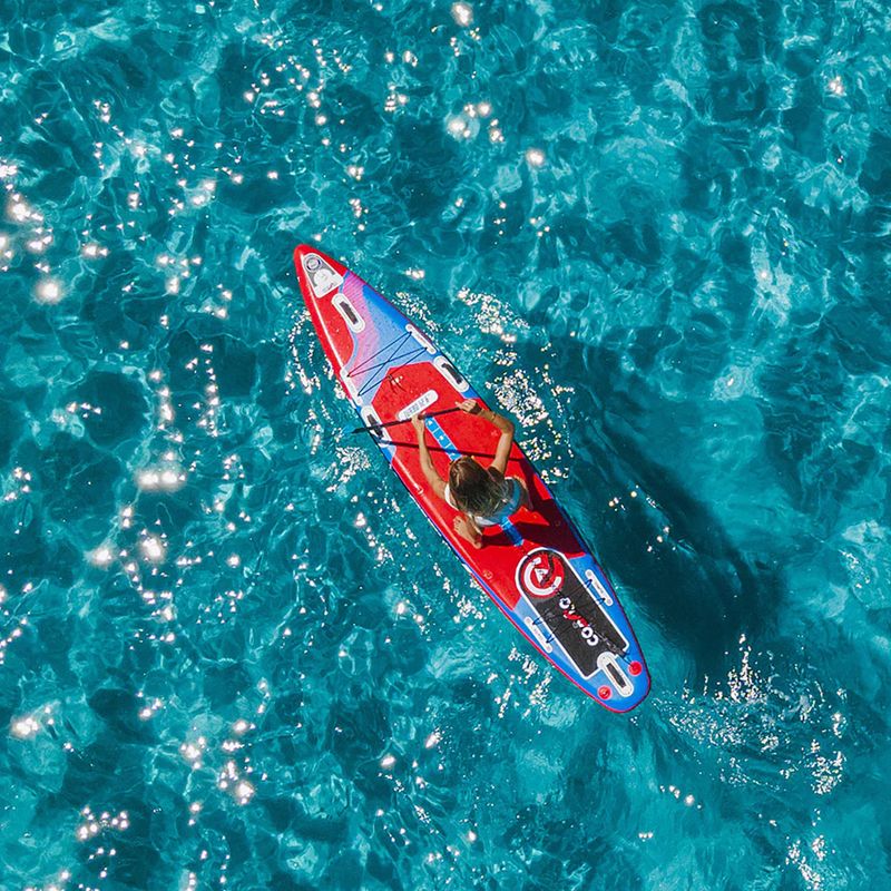 Tavola da SUP Coasto Turbo 12'6'' blu/rosso 13