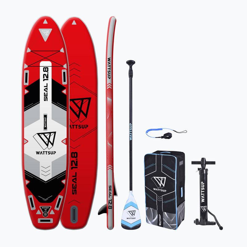 WATTSUP Seal 12'8" tavola da SUP rossa