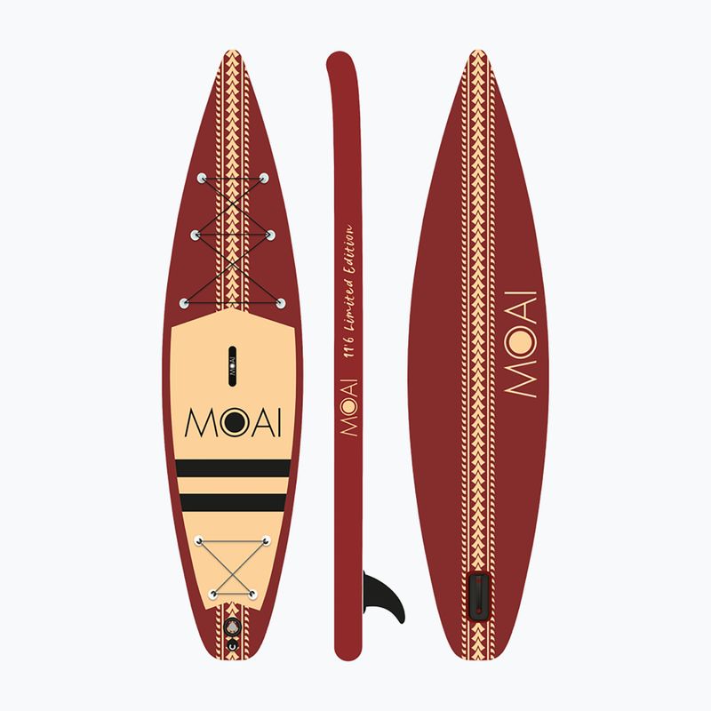 Tavola SUP MOAI Limited Edition 12'6" red 2