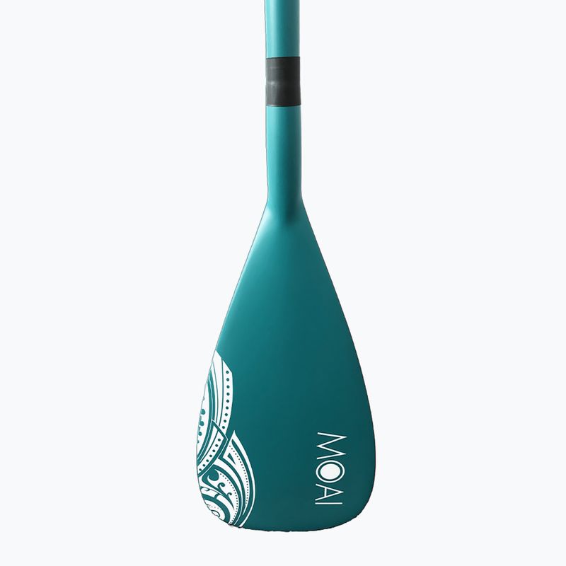 Pagaia SUP 3 pezzi MOAI Carbon Limited 3D verde 5