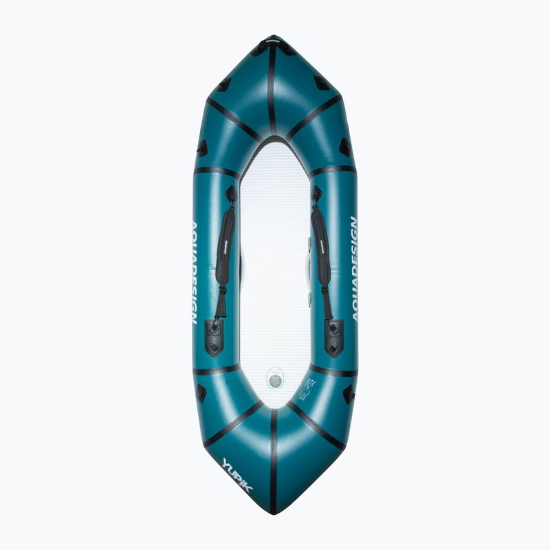 AQUADESIGN Pontone 1 persona Yupik PVC blu