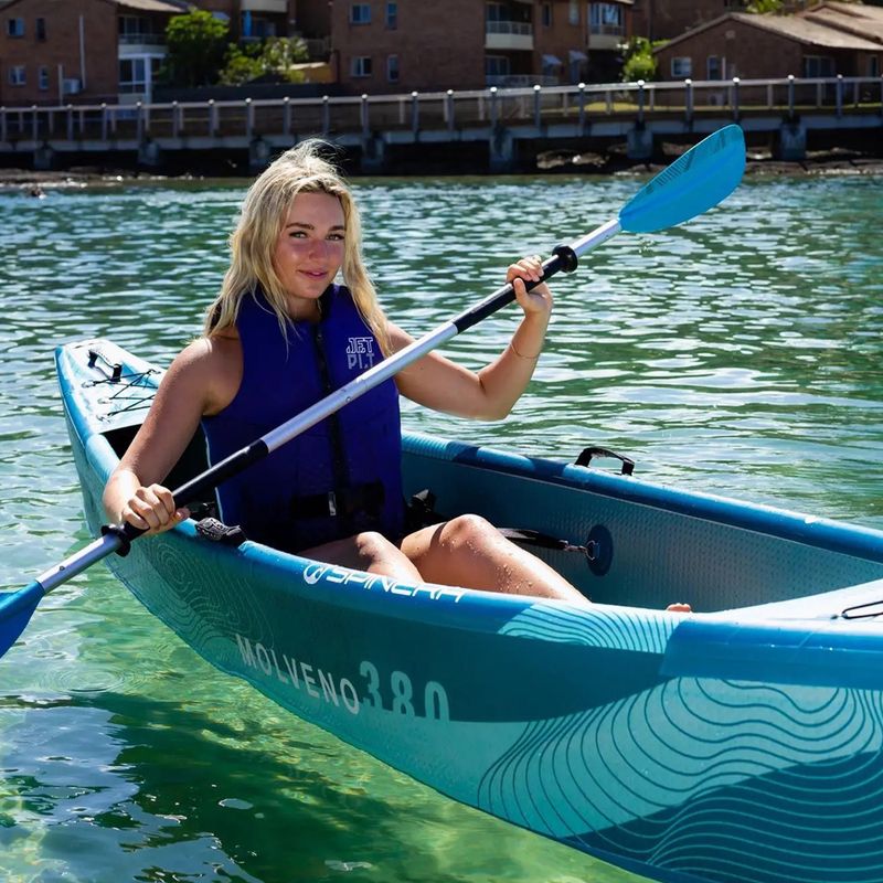 Kayak gonfiabile 1-osobowy SPINERA Molveno 380 teal/white/grey 7