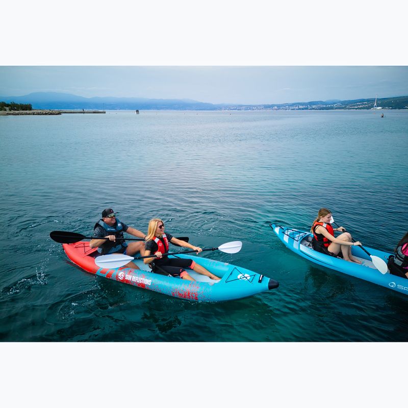 Kayak gonfiabile da 2 persone Sun Reflections Tube blue/red 2