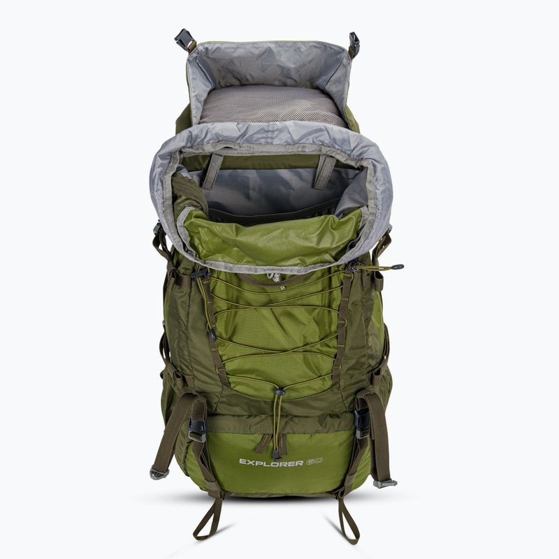 Zaino da trekking Pinguin Explorer 60 l kaki 4
