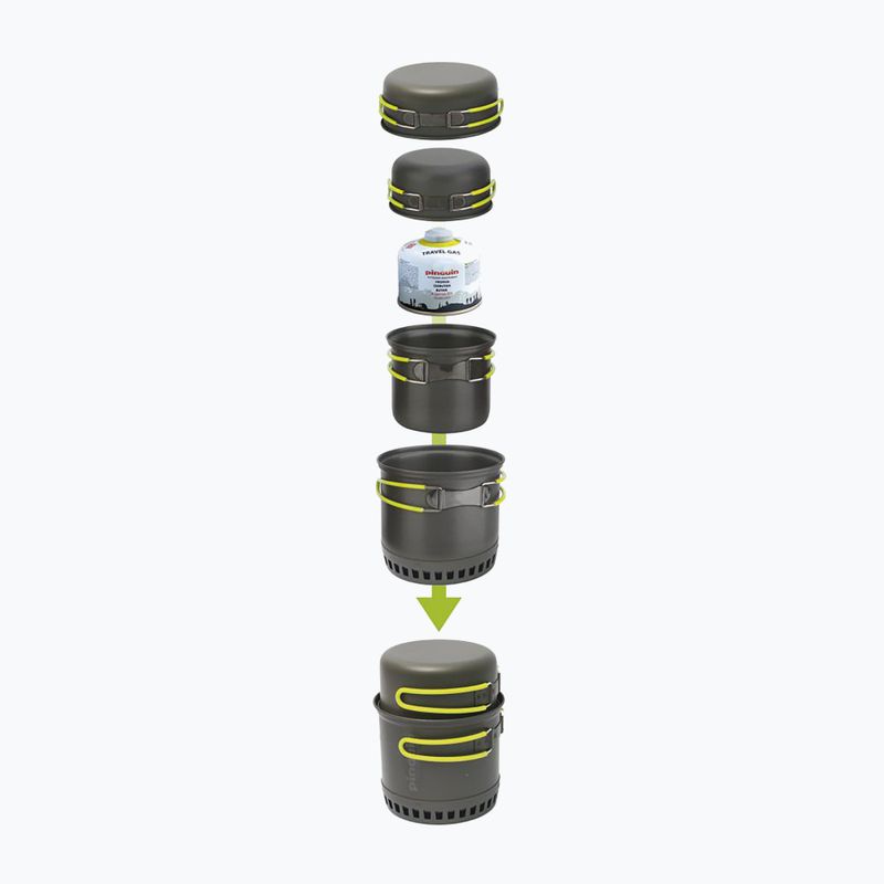 Set di pentole turistiche Pinguin Double X 2