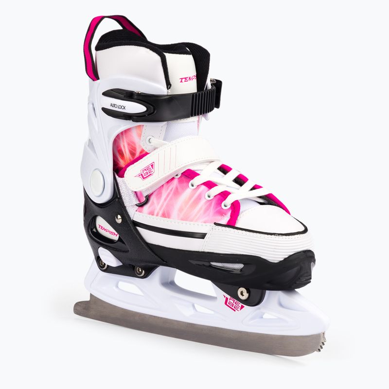 Pattini Tempish Rebel Ice One-Pro per bambini, bianco/rosa