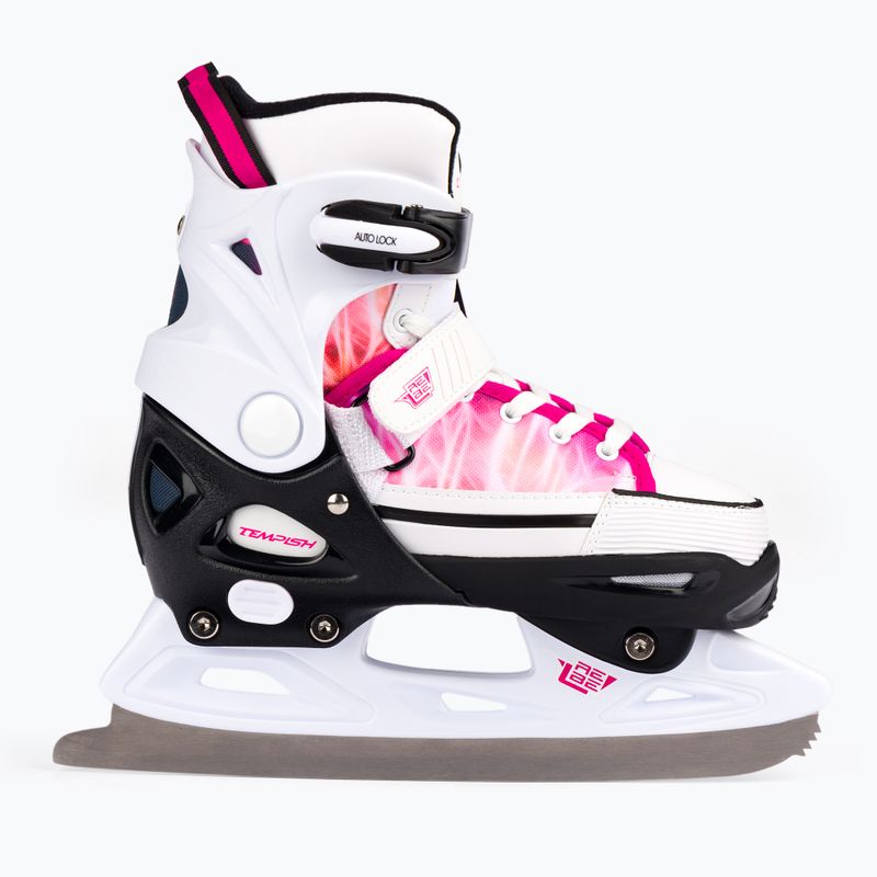 Pattini Tempish Rebel Ice One-Pro per bambini, bianco/rosa 2
