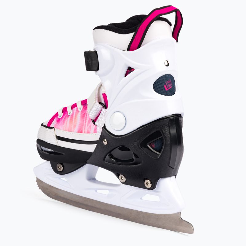 Pattini Tempish Rebel Ice One-Pro per bambini, bianco/rosa 3