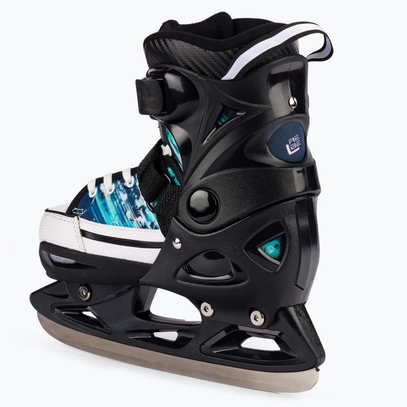 Pattini Tempish Rebel Ice One-Pro per bambini nero/blu 3