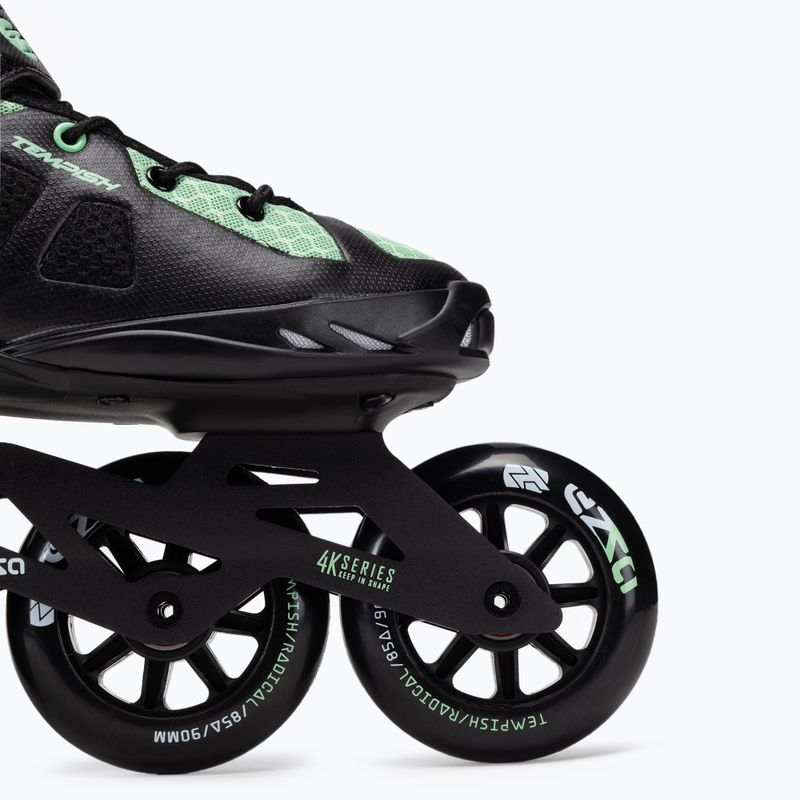 Pattini a rotelle Tempish Ezza Lady 90 nero/menta 5