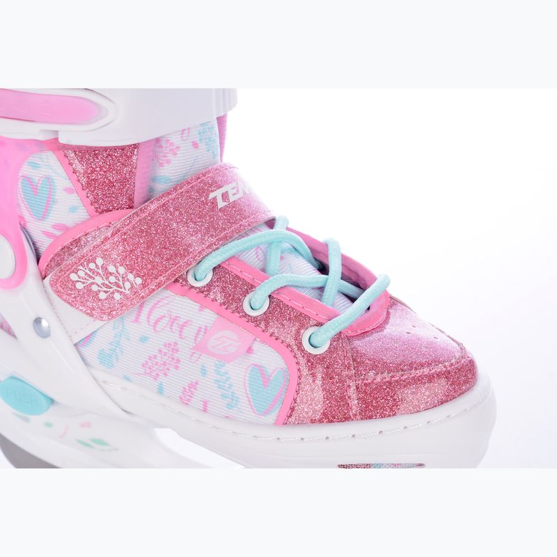 Pattini Tempish Ice Sky Girl per bambini, bianco/rosa 17