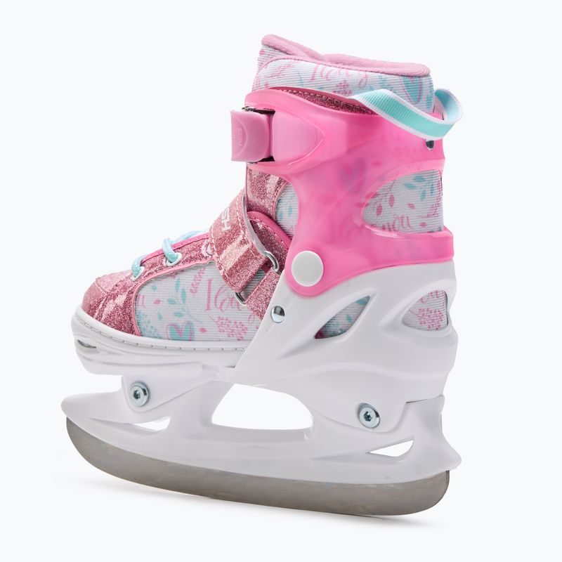 Pattini Tempish Ice Sky Girl per bambini, bianco/rosa 3