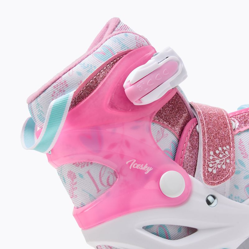 Pattini Tempish Ice Sky Girl per bambini, bianco/rosa 8