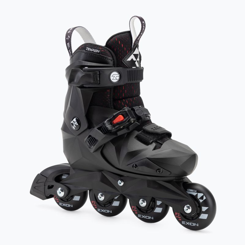 Pattini a rotelle per bambini Tempish Exon neri