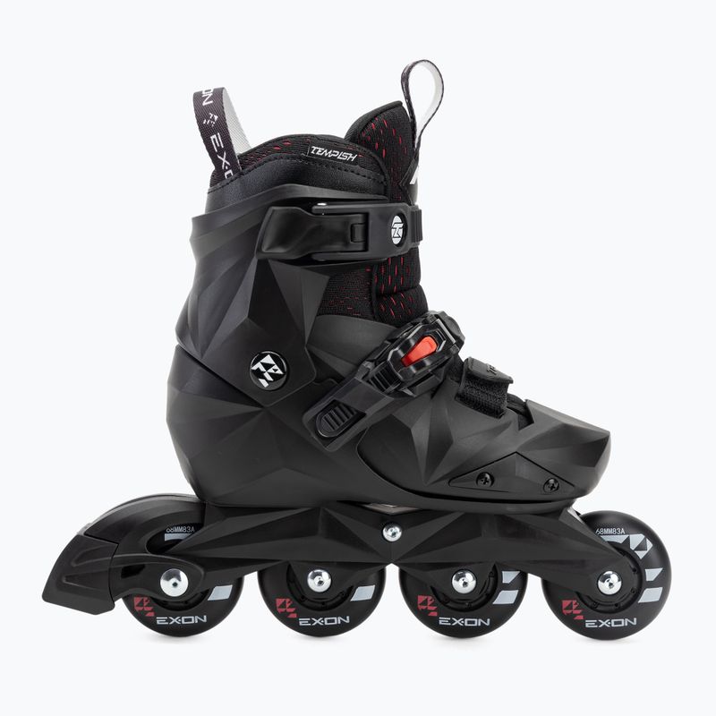 Pattini a rotelle per bambini Tempish Exon neri 2