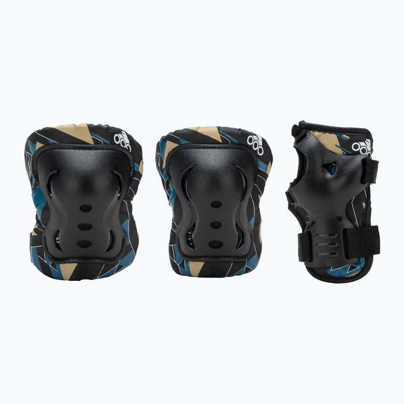 Set di tappetini per bambini Tempish Stryker nero