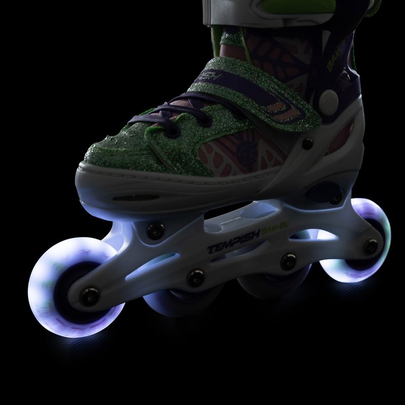 Pattini per bambini Tempish Bam-Bu Flash white/pink 10