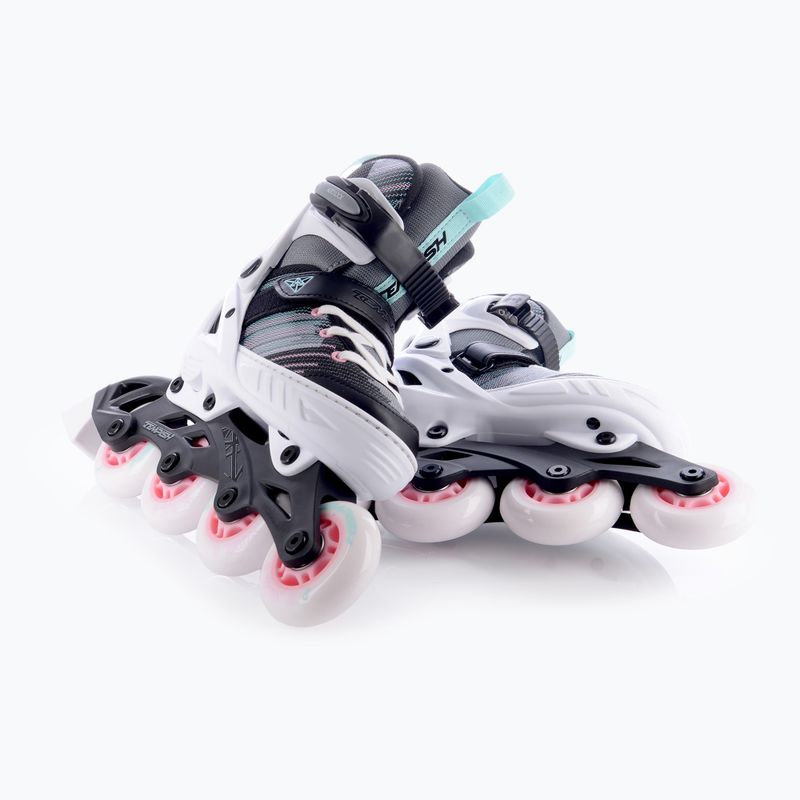 Pattini per bambini Tempish Systent Girl white/pink 10